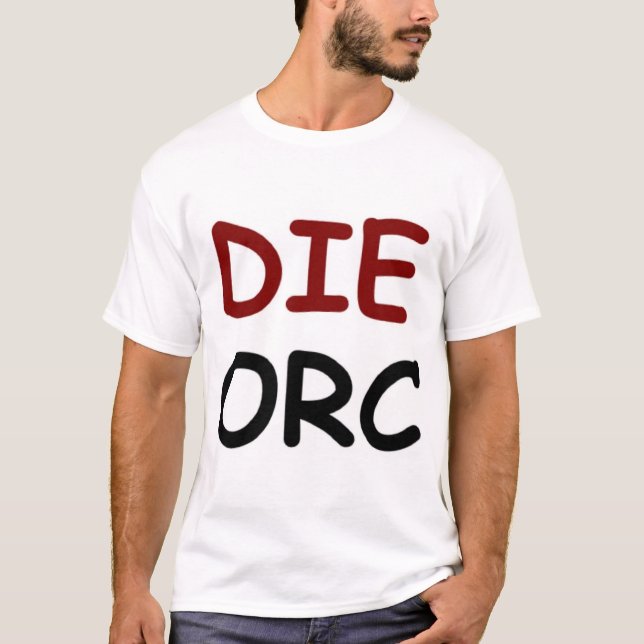 CAMISETA MUEREN ORC (Anverso)