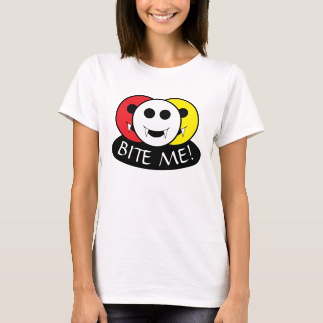 Camiseta ¡Muértame! VAMPIRE (Anverso)