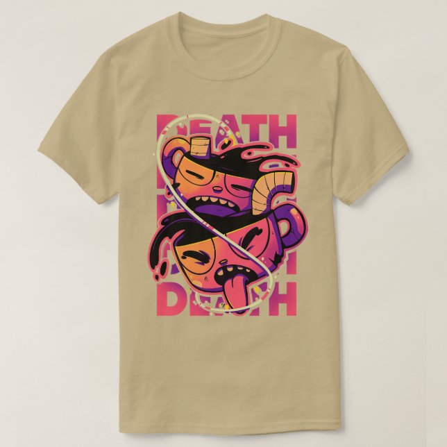 CAMISETA MUERTE (Diseño del anverso)
