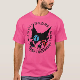 Camiseta Muerte, agonía y gritos cassettes y vinil