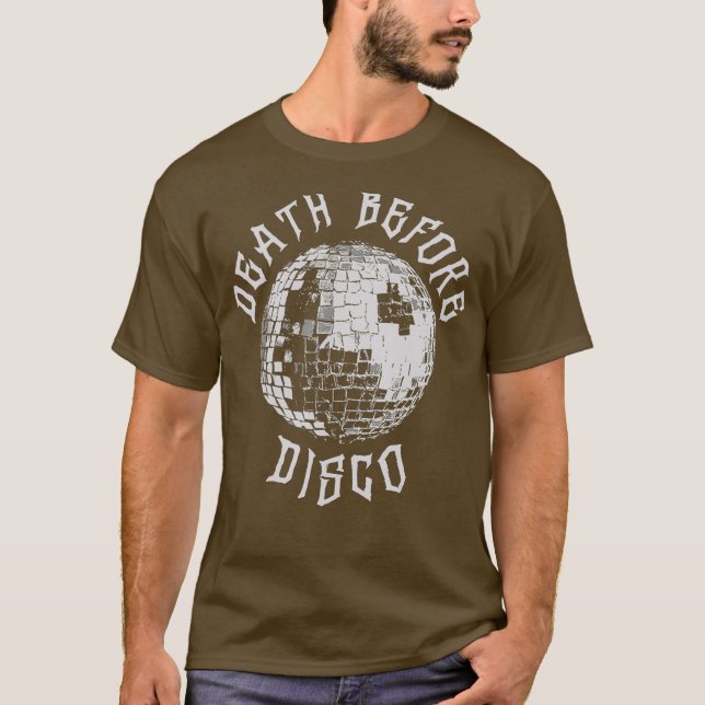 Camiseta Muerte antes de disco (Anverso)