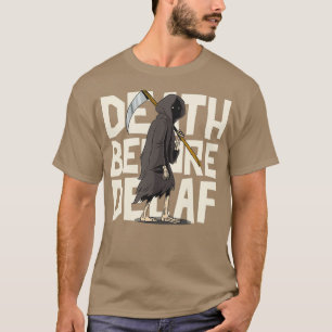 Camiseta Muerte antes de la Decoración 1
