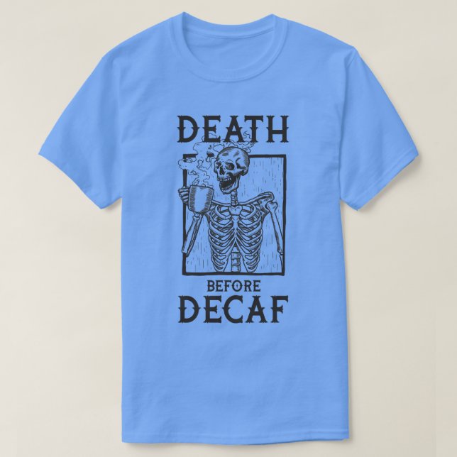 Camiseta Muerte antes de la sordera (Diseño del anverso)