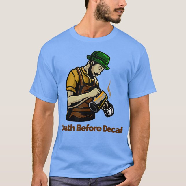 Camiseta Muerte antes de la sordera (Anverso)
