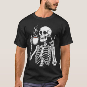 Camiseta Muerte antes de la sordera - Diseño de Skeleton Co