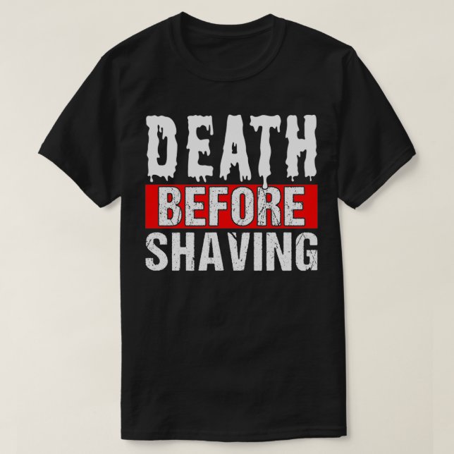 Camiseta Muerte antes de morir 1 (Diseño del anverso)