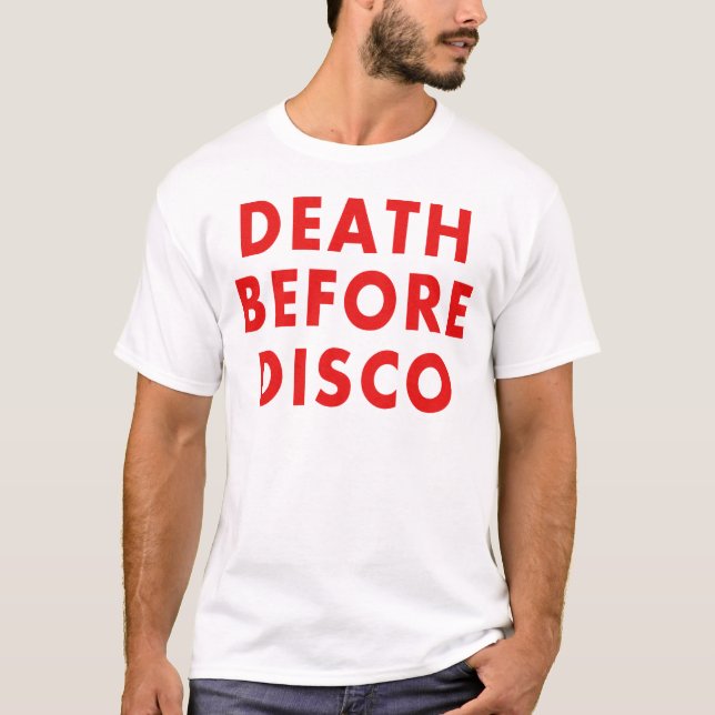 Camiseta Muerte antes del disco (Anverso)