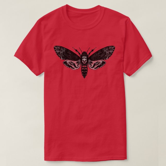 Camiseta Muerte cabeza Moth Hawk Moth (Diseño del anverso)