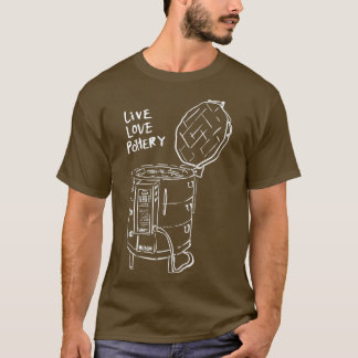 Camiseta Muerte de amor en la alfarería
