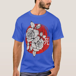 Camiseta Muerte de cosecha y flores