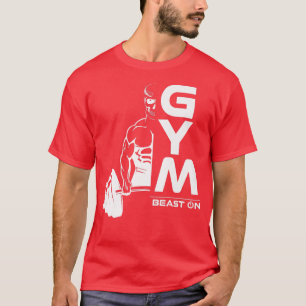Camiseta Muerte De La Bestia Demonio Demonio En Gym Motivne