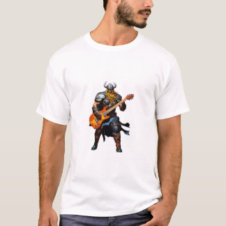 Camiseta Muerte de la música metalizado