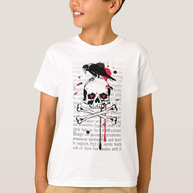 Camiseta Muerte de las drogas N (Anverso)