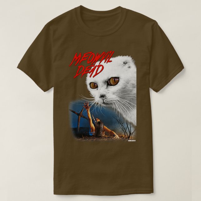 Camiseta Muerte de Meowvil (Diseño del anverso)
