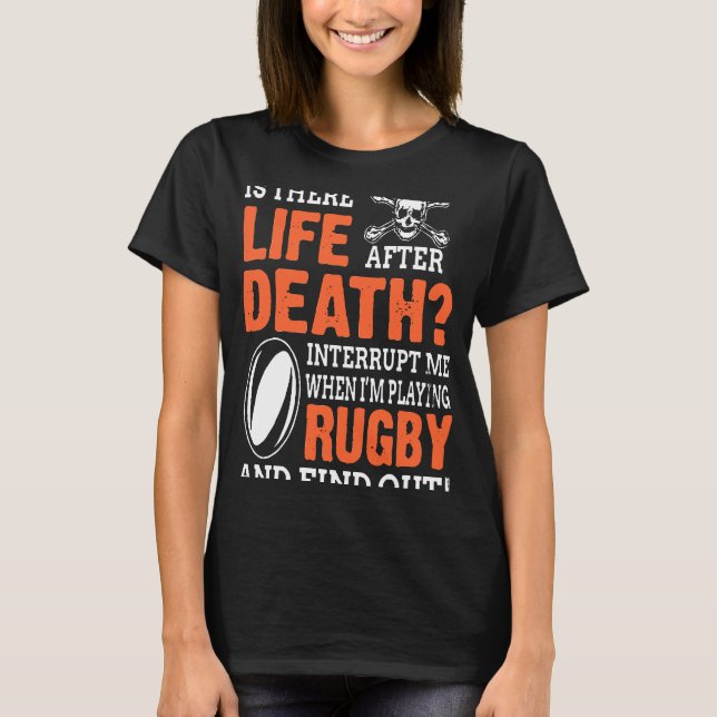 Camiseta Muerte de Rugby Life (Anverso)
