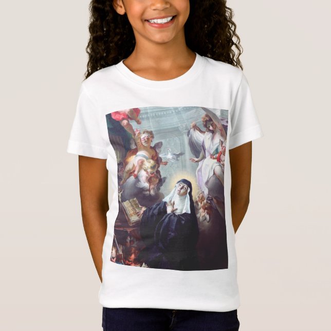 Camiseta Muerte de Santa Escolástica (Anverso)