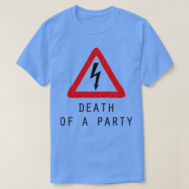 Camiseta Muerte De Un Fiesta (Diseño del anverso)