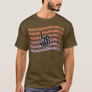 Camiseta Muerte de una soltera Hasta que la muerte nos sepa