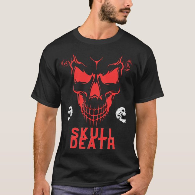 Camiseta Muerte del cráneo (Anverso)