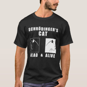 Camiseta Muerte del gato de Schrödingers o geek de ciencia