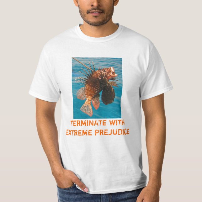 Camiseta Muerte del Lionfish (más ligera) (Anverso)