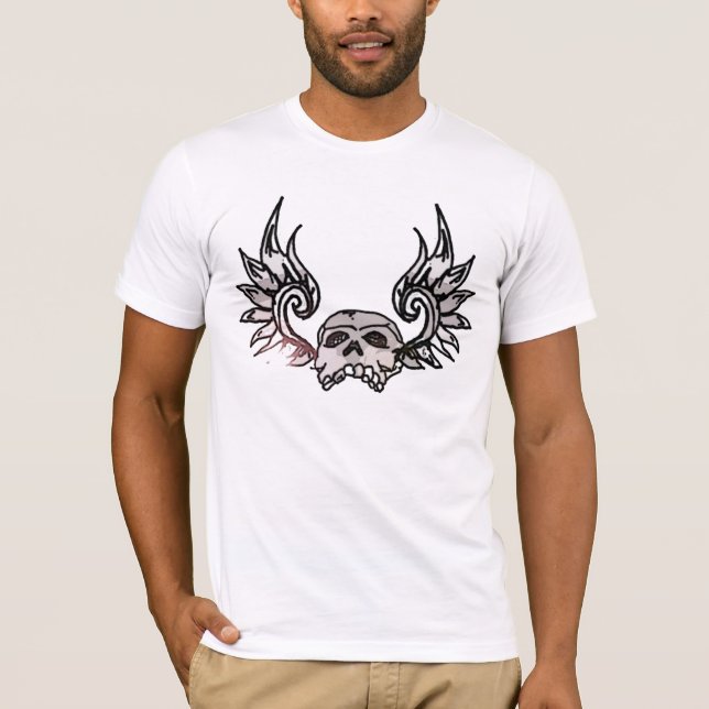 Camiseta muerte del vuelo (Anverso)