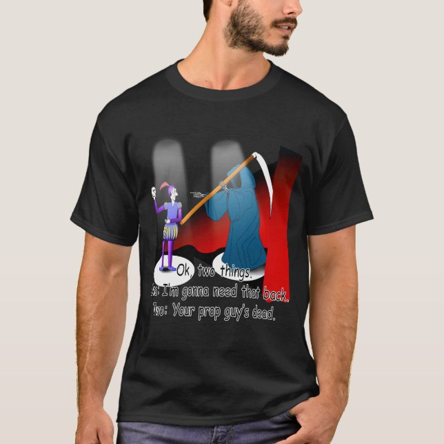 Camiseta Muerte en la etapa - negro (Anverso)