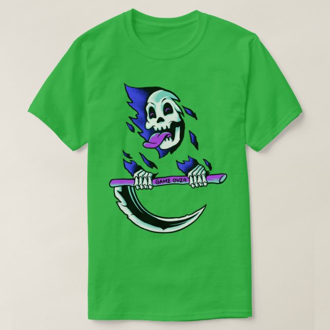 Camiseta muerte feliz (Diseño del anverso)