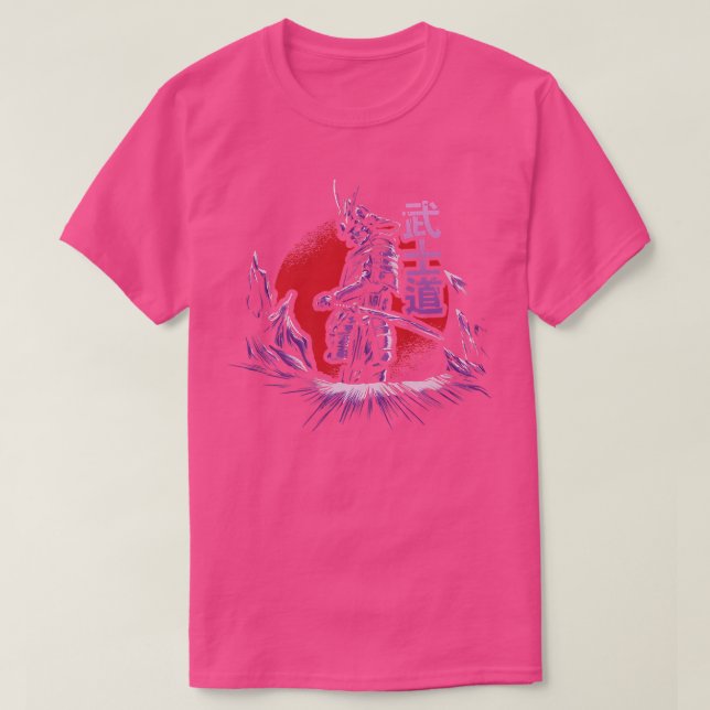 Camiseta Muerte Guerrero Samurai Japonés (2) (Diseño del anverso)