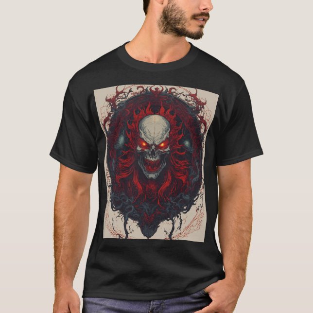 Camiseta Muerte Metalizado (Anverso)