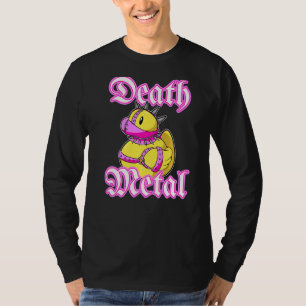 Camiseta Muerte Metalizado fanático de la música cute balón