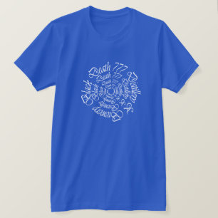 Camiseta Muerte negra 777 - Círculos