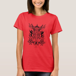 Camiseta Muerte negra 777 - Cruz