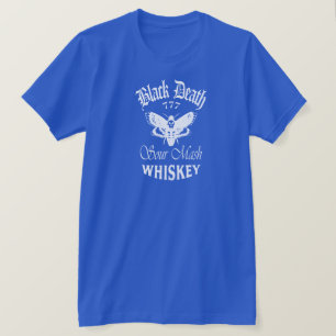 Camiseta Muerte negra 777 - Whiskey de cabeza de muerte