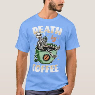 Camiseta Muerte por café verde v2