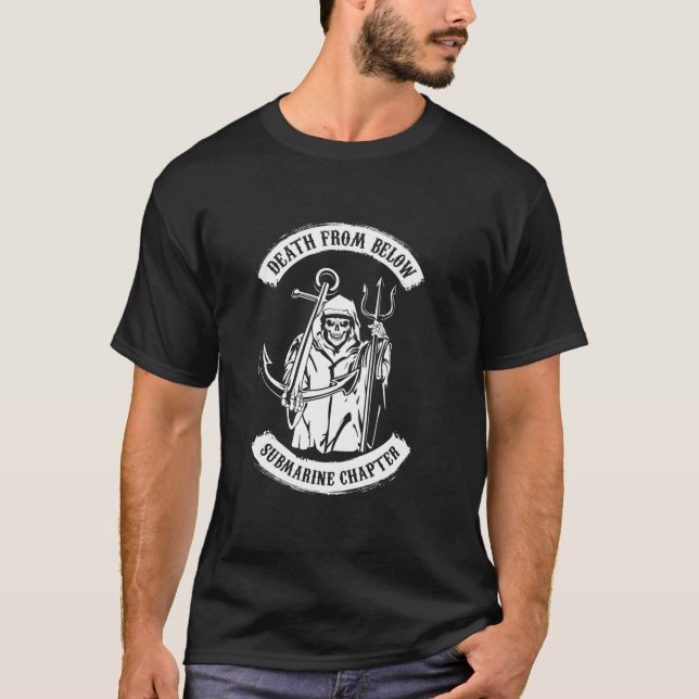 CAMISETA MUERTE POR DEBAJO DEL CAPÍTULO SUBMARINO T SHIRT (Anverso)