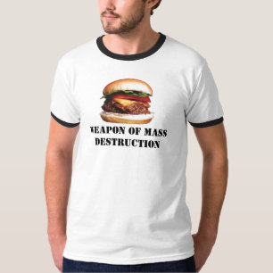 Camiseta Muerte por el cheeseburger
