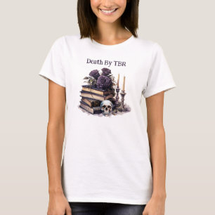 Camiseta Muerte por TBR, Amante de los Libros