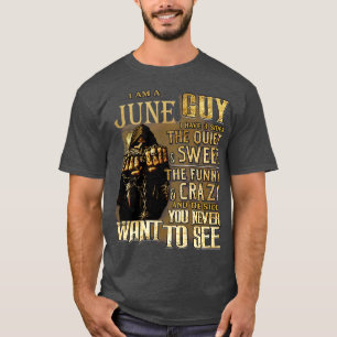 Camiseta Muerte Soy Un Hombre De Junio Que Tengo 3 Lados De
