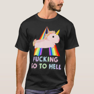 Camiseta Muerte, unicornio Metalizado diseña el Gótico Past