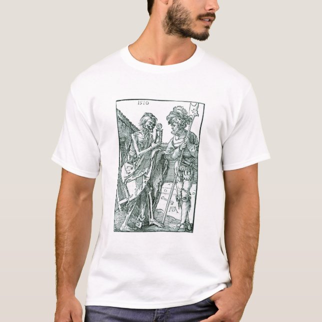 Camiseta Muerte y el Landsknecht - Albrecht Durer - c1510 (Anverso)
