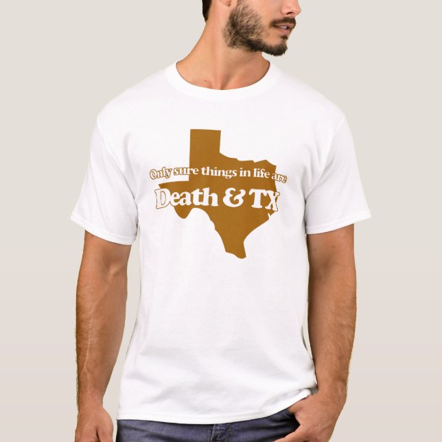 Camiseta Muerte y Tejas (Anverso)