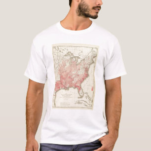 Camiseta Muertes palúdicas, litografía estadística de lo