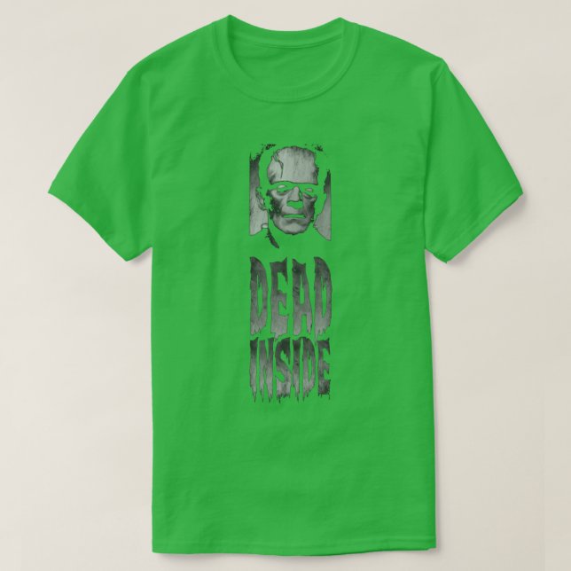 CAMISETA MUERTO DENTRO (Diseño del anverso)
