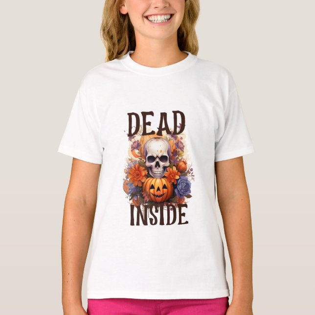 Camiseta Muerto dentro de Halloween (Anverso)