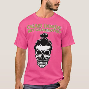 Camiseta Muerto dentro pero aún cafeinado abuelo de Haircut