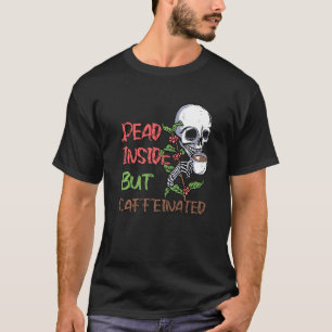 Camiseta Muerto Dentro Pero Cafetería De Skeleton Bleac