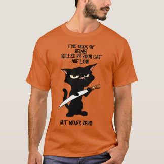 Camiseta Muerto Por Tu Gato Las Odds