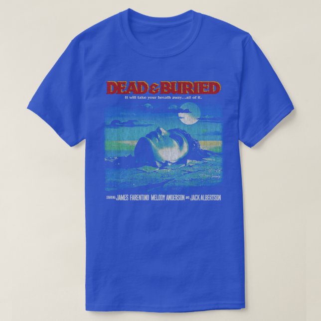 Camiseta Muerto Y Enterrado (Diseño del anverso)