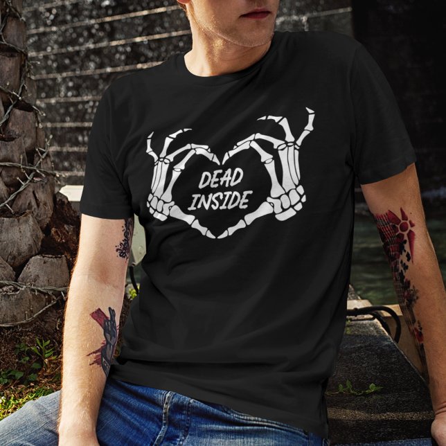 Camiseta Muertos dentro de las manos de Skeleton (Subido por el creador)
